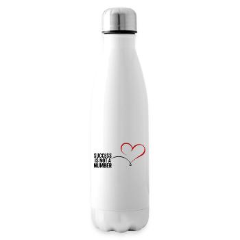 Hart en Gedachten Voor De Jij Van Morgen - Bouteille isotherme - blanc - Droite