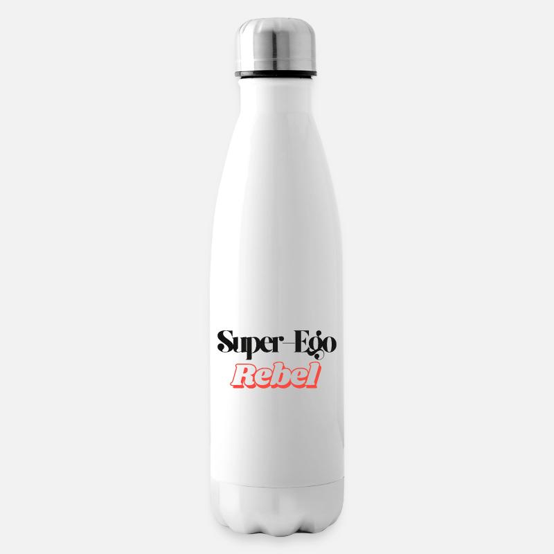 Super-Ego-Rebell - Isolierflasche - Weiß