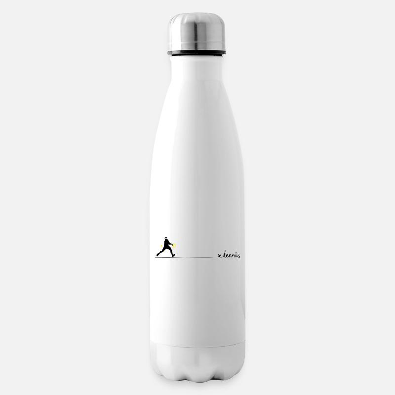 love tennis two - Isolierflasche - Weiß