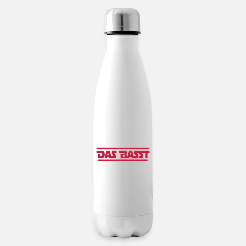 Bassist - Isolierflasche - Weiß