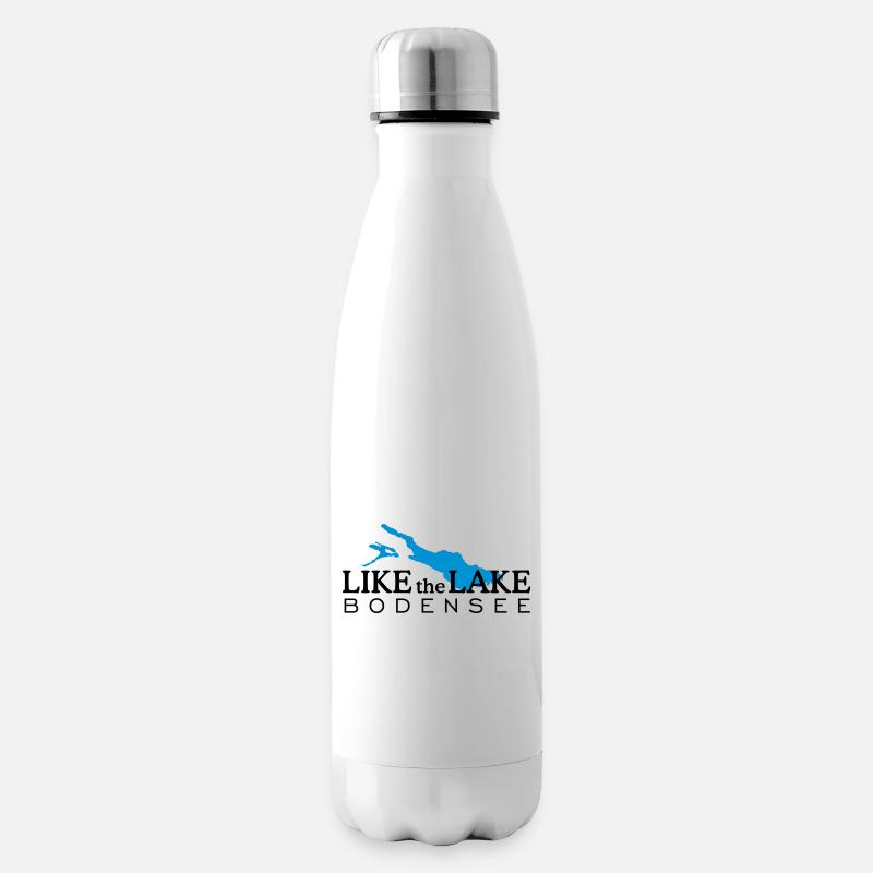 Like the Lake Bodensee - Isolierflasche - Weiß