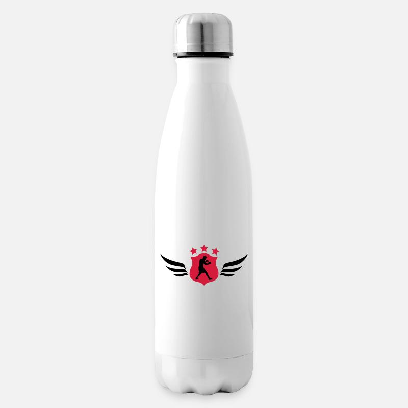 Boxen / Boxer / Boxing / Fight / Ali - Isolierflasche - Weiß