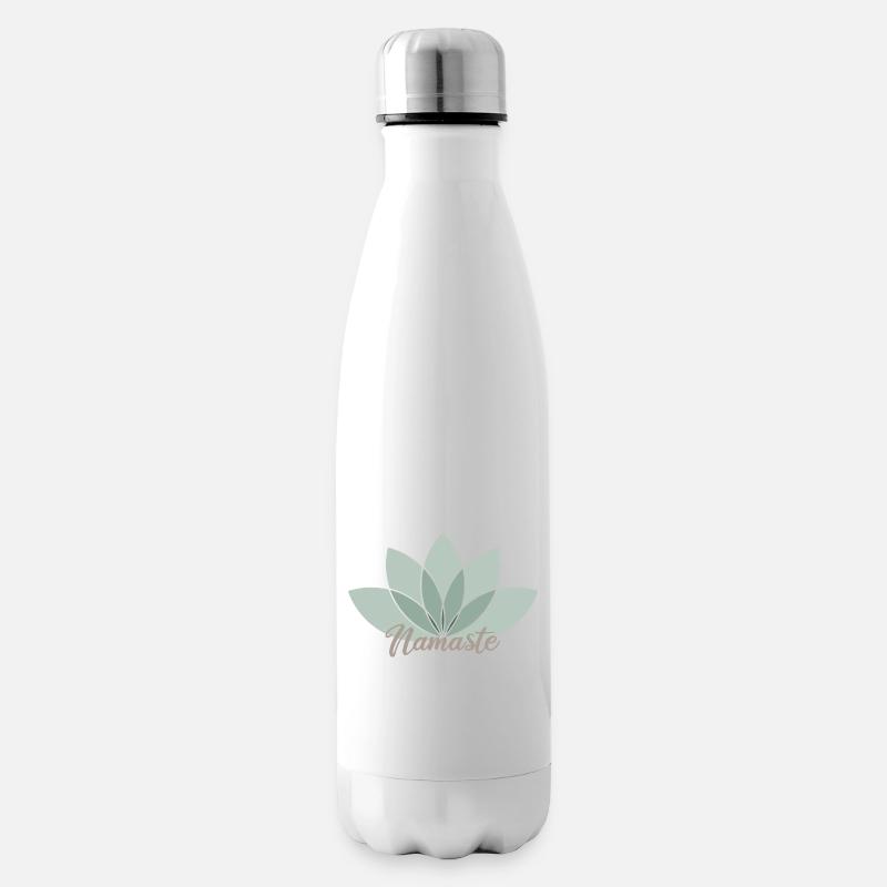 Namaste - Isolierflasche - Weiß