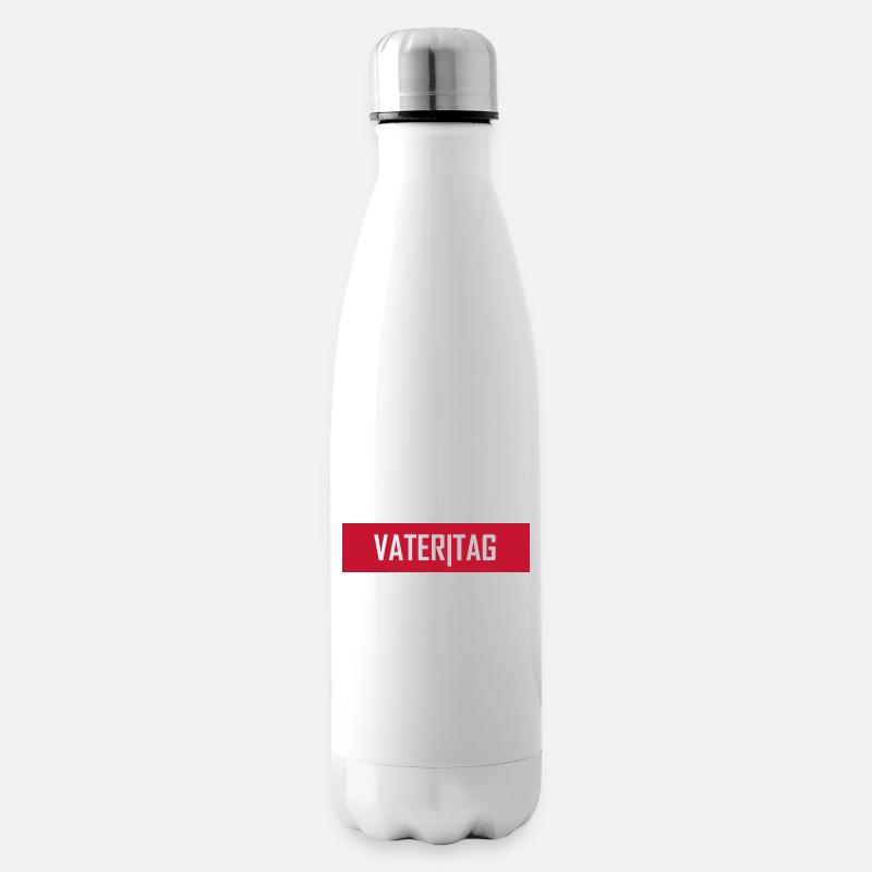 Vatertag - Isolierflasche - Weiß