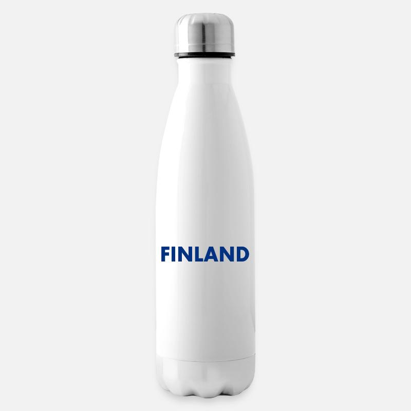 finlande - Bouteille isotherme - blanc