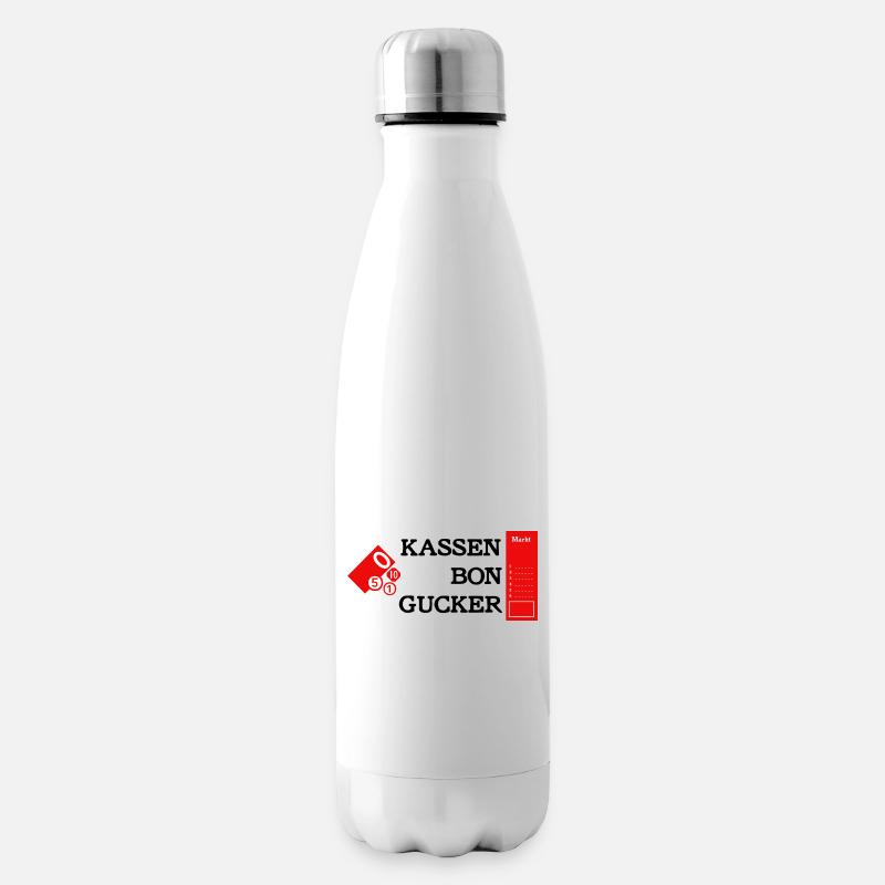 Kassenbongucker - Isolierflasche - Weiß