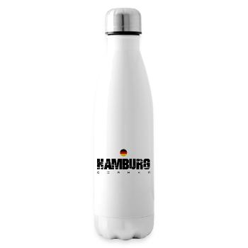 German Heritage Circle Flag - Insulated Water Bottle - white - Right