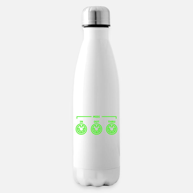 general midi - Insulated Water Bottle - white