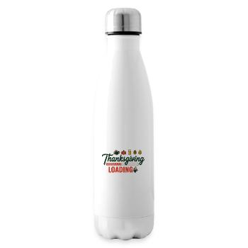 Thanksgiving Chargement Barre de chargement de Thanksgiving - Bouteille isotherme - blanc - Droite