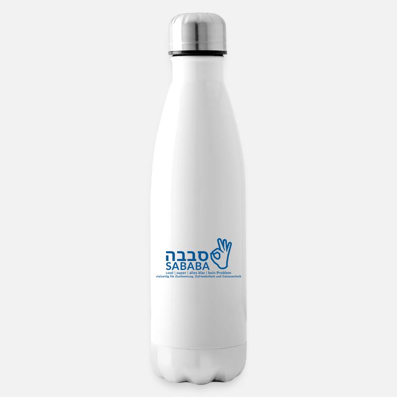 Sababa - Insulated Water Bottle - white