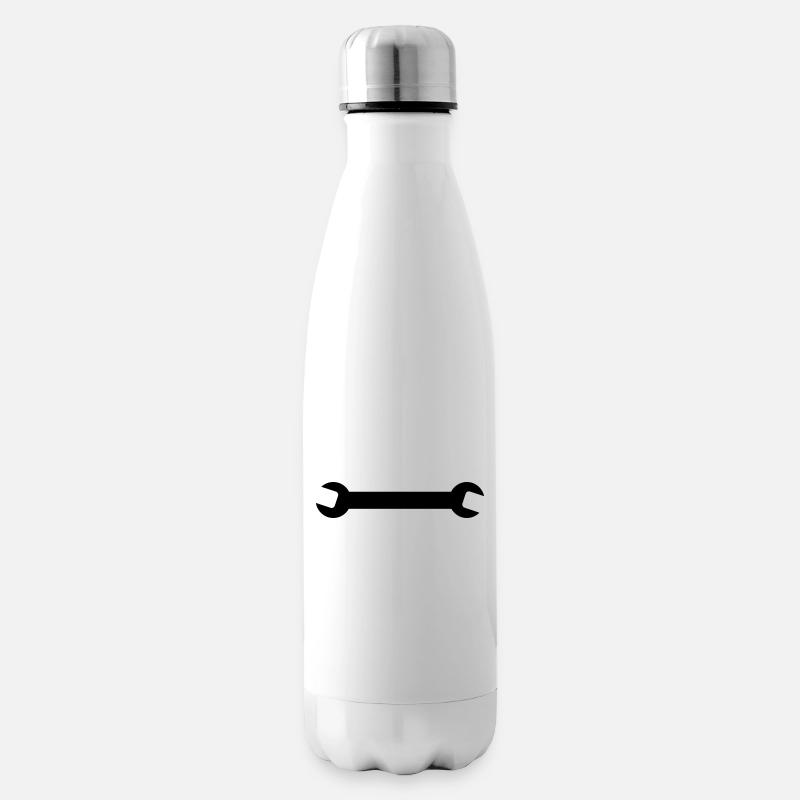 Schlüssel - Isolierflasche - Weiß