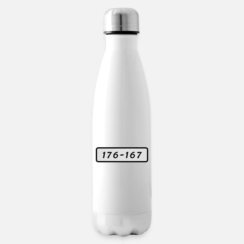 Panzerknacker - Isolierflasche - Weiß