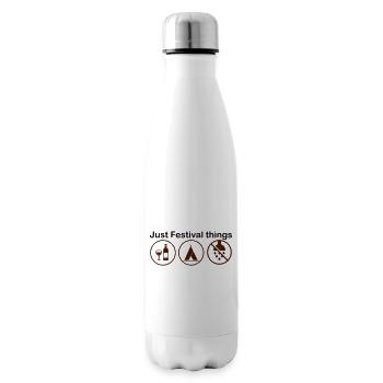 Festival Season - Insulated Water Bottle - white - Right
