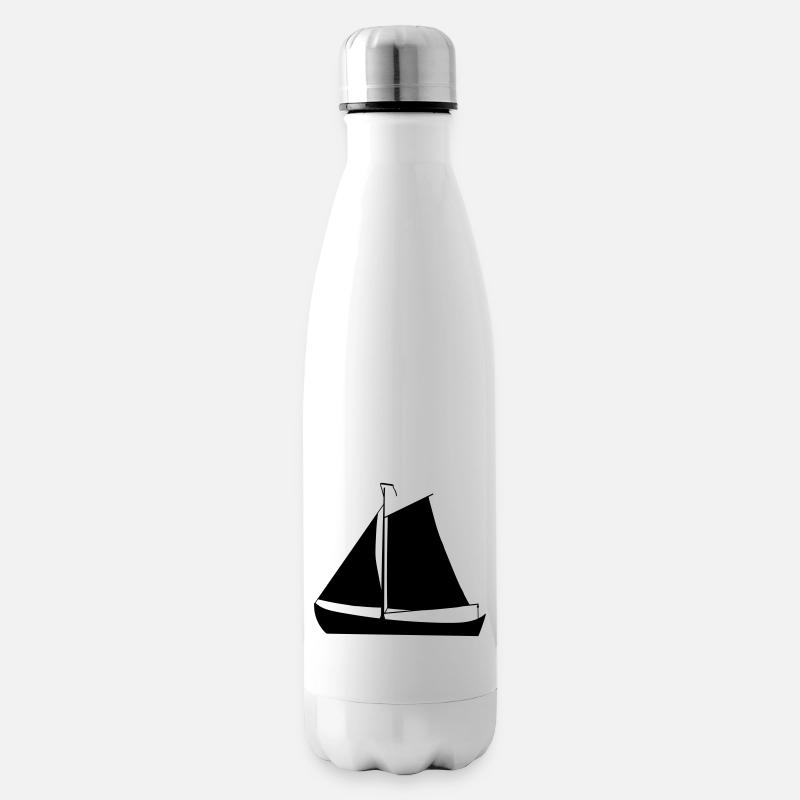 voilier - Bouteille isotherme - blanc