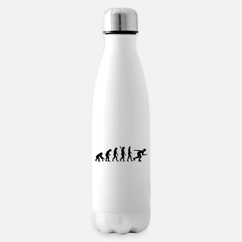 Evolution Inline Skating - Isolierflasche - Weiß