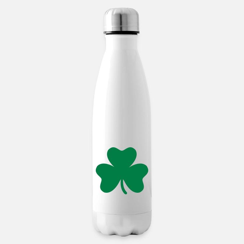 Shamrock - Isolierflasche - Weiß