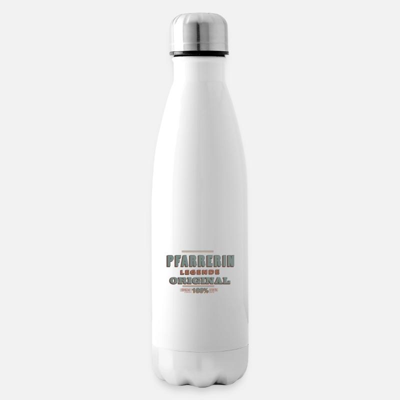 Pfarrerin - Isolierflasche - Weiß