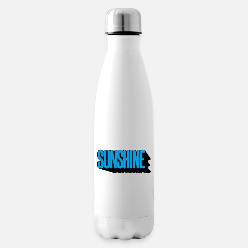 Sunshine - Isolierflasche - Weiß