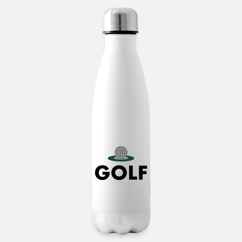 Golfeurs - Bouteille isotherme - blanc