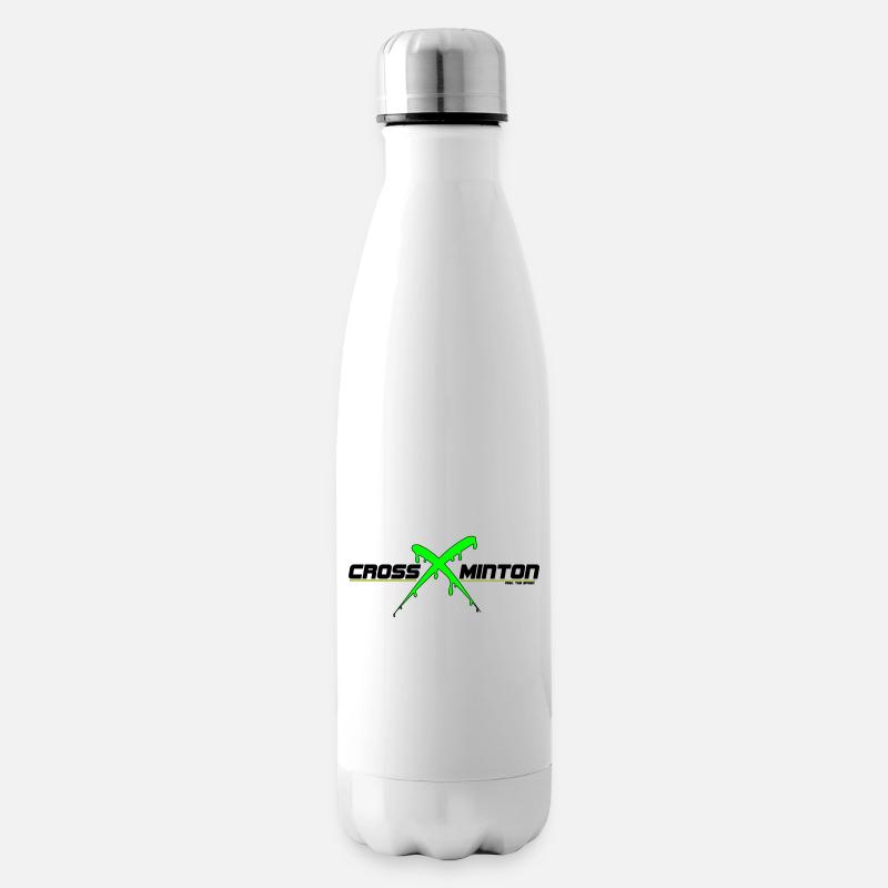Crossminton - Insulated Water Bottle - white