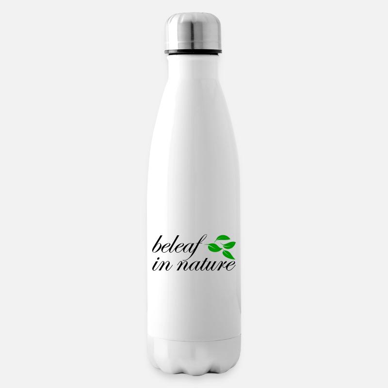 beleaf in nature - Isolierflasche - Weiß