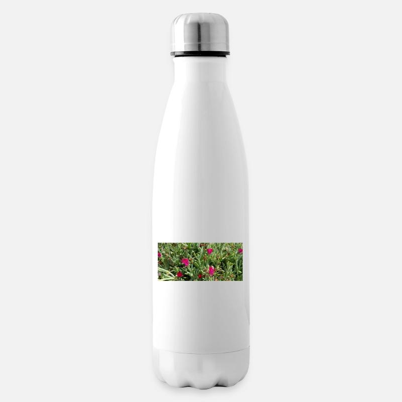 Kanarische Gorgeus Flora - Isolierflasche - Weiß