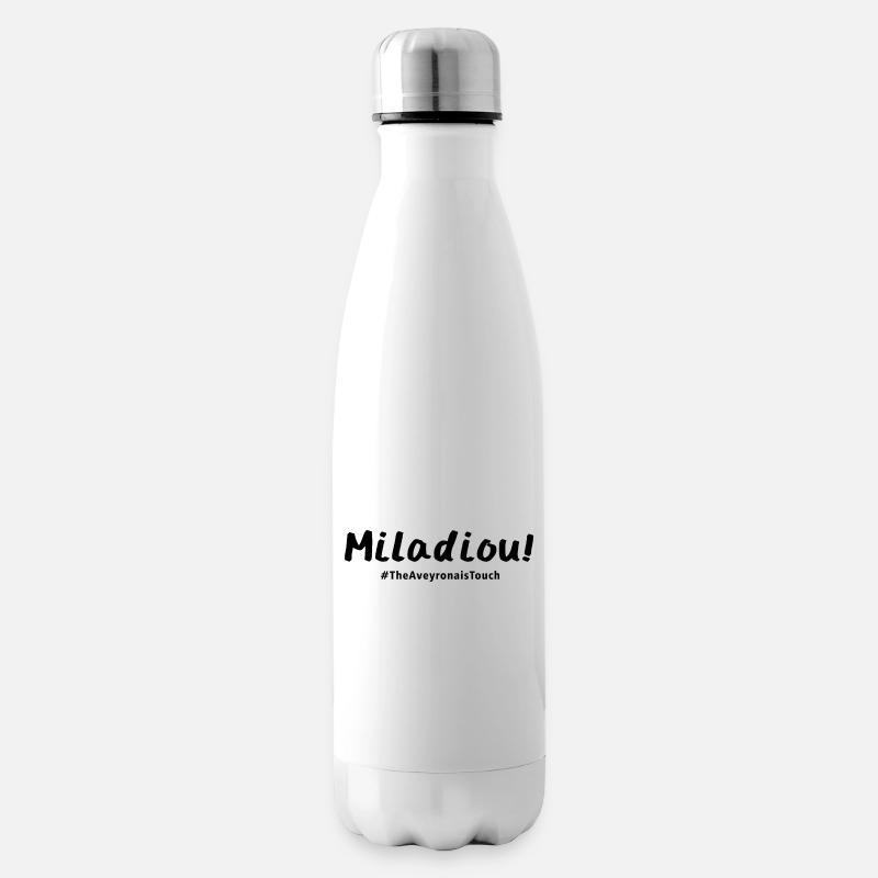 Miladiou !! - Bouteille isotherme - blanc