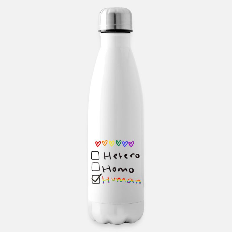 Equality - Isolierflasche - Weiß