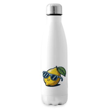 Lemon Sunglasses Summer - Insulated Water Bottle - white - Right