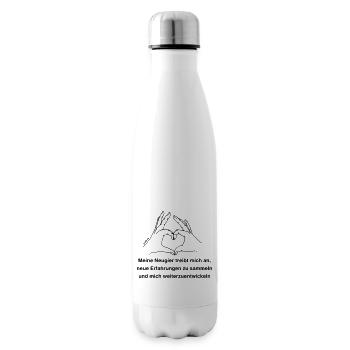 Sternzeichen Zwilling - Isolierflasche - Weiß - Rechts