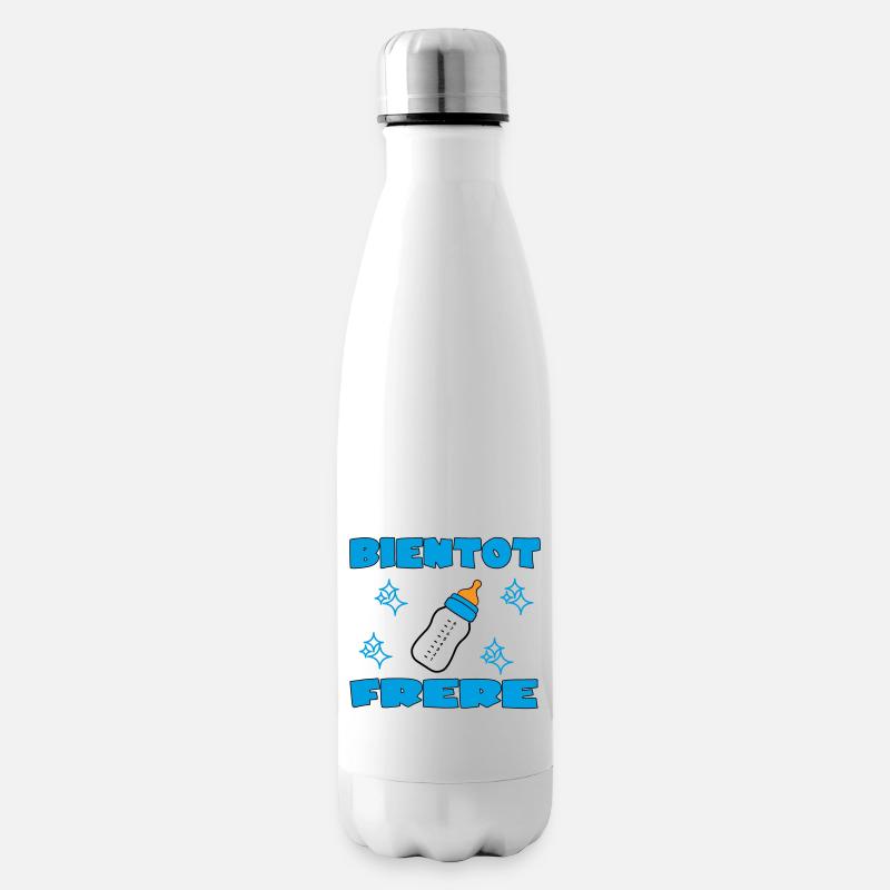 BALD BRÜDER - Isolierflasche - Weiß