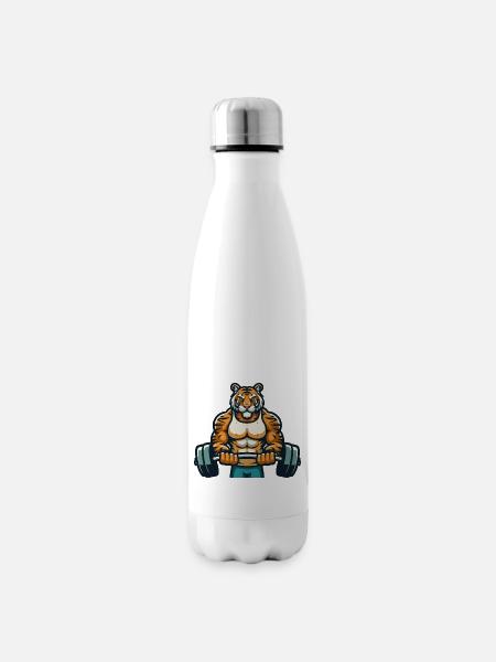 TIGER FITNESSSTUDIO - Isolierflasche - Weiß