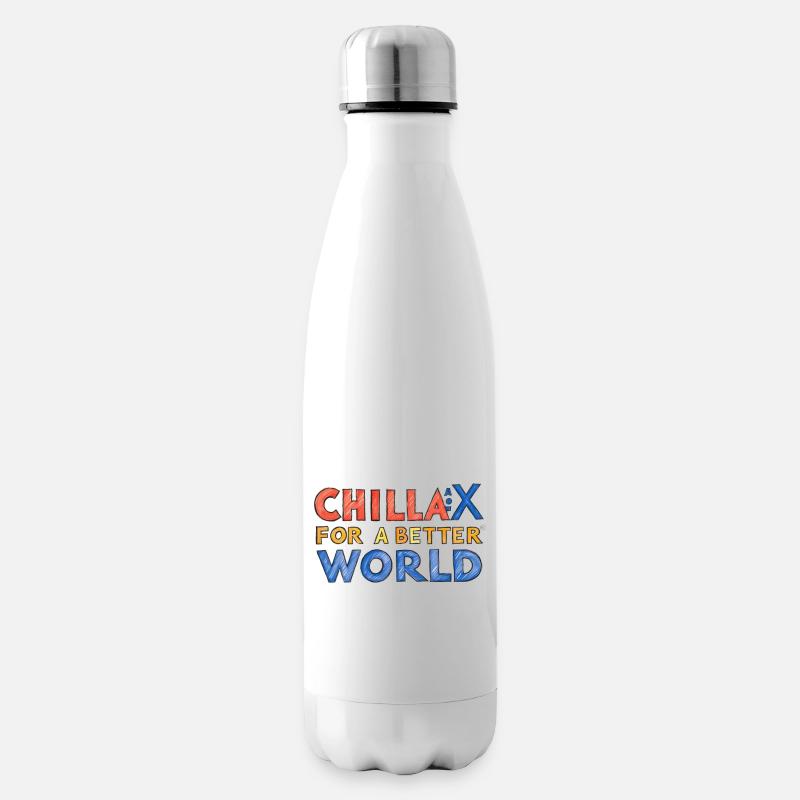 Chillax - Bouteille isotherme - blanc