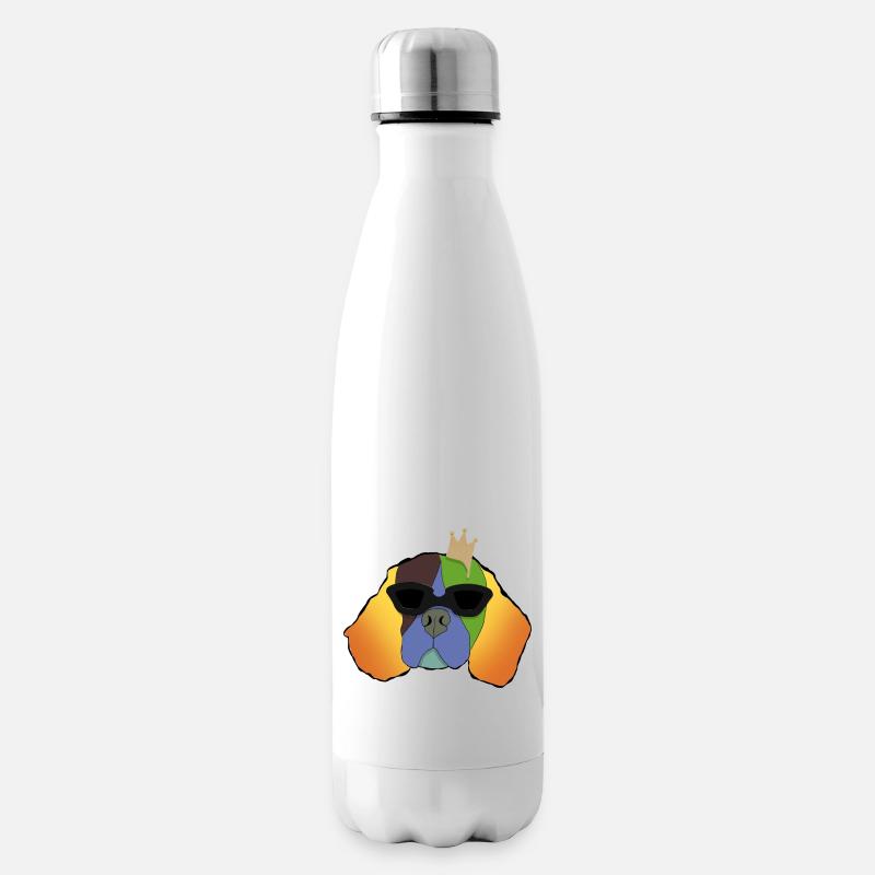 King Einstein - Isolierflasche - Weiß