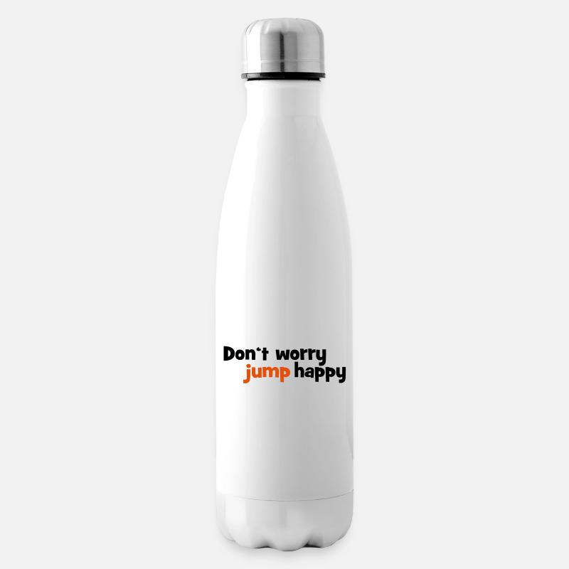 springen - Isolierflasche - Weiß