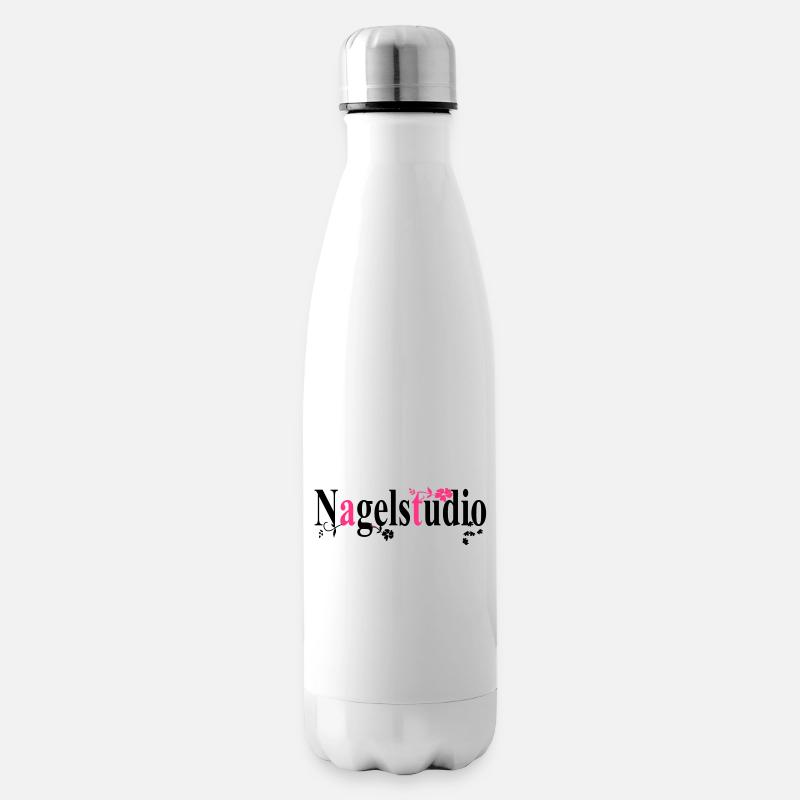 Nagelstudio - Isolierflasche - Weiß