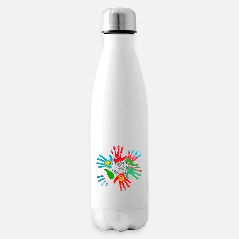 Turkic Union - Isolierflasche - Weiß