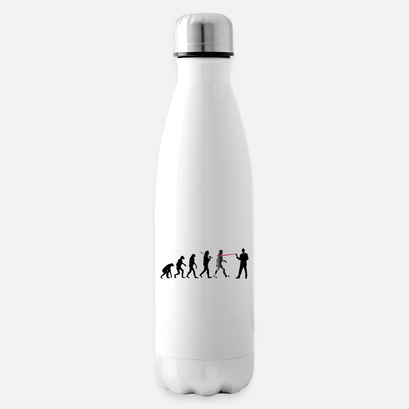 evolution nsa - Insulated Water Bottle - white