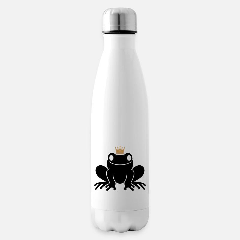 Froschkönig - Isolierflasche - Weiß
