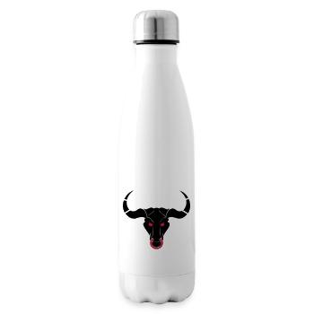 taurus_02 - Insulated Water Bottle - white - Right
