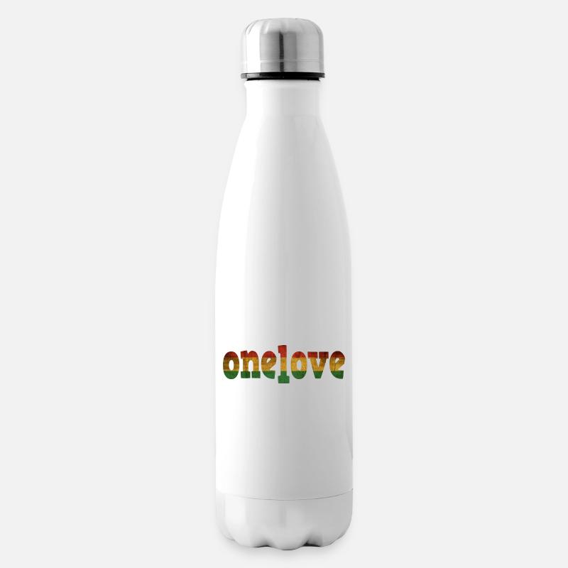 One Love - Isolierflasche - Weiß