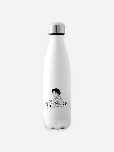 Heidi Auf Wiese - Isolierflasche - Weiß