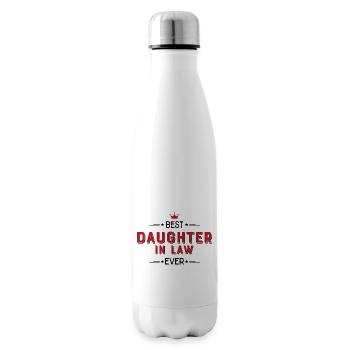daughter in law - Insulated Water Bottle - white - Right