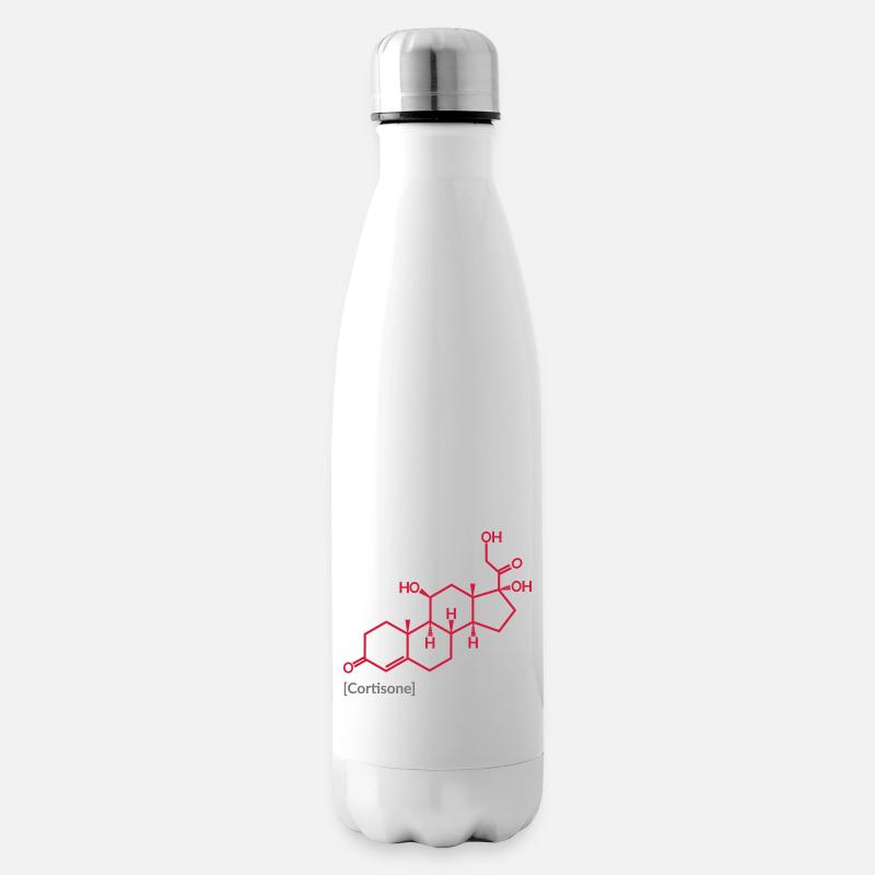 Cortison - Isolierflasche - Weiß