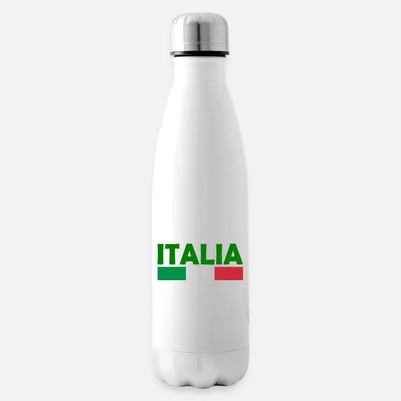 Italien - Isolierflasche - Weiß