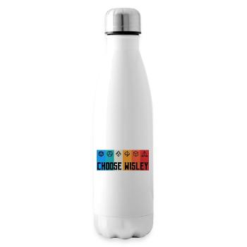 Choose wisely Dice Tabletop Board Games - Insulated Water Bottle - white - Right