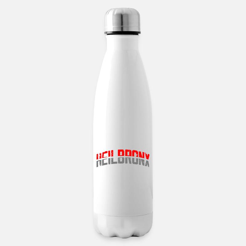 Graphiques vectoriels Heilbronx - Bouteille isotherme - blanc