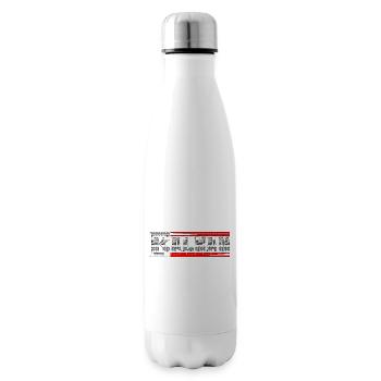 exyu balkan rock bosna croatia serbia - Insulated Water Bottle - white - Right