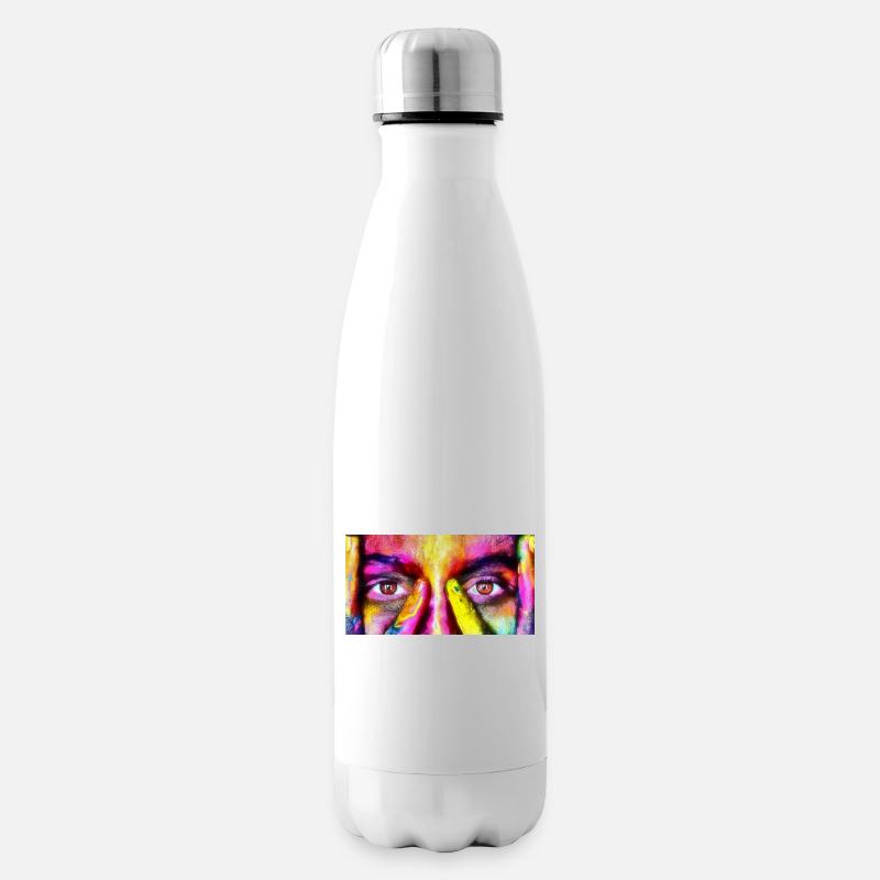 eyes5 - Bouteille isotherme - blanc