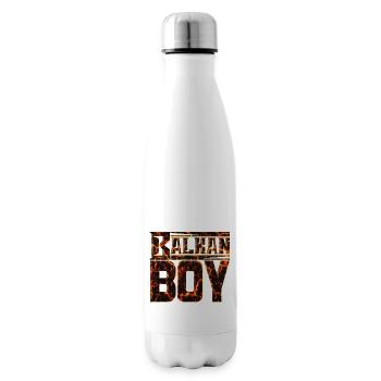 balkan croatia bosnia serbia juge exyu boy boys - Insulated Water Bottle - white - Right